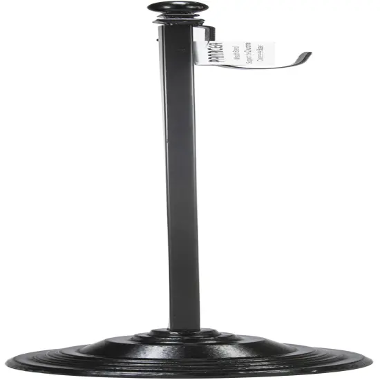 Panacea Wreath Stand 29.5"-Black {1}