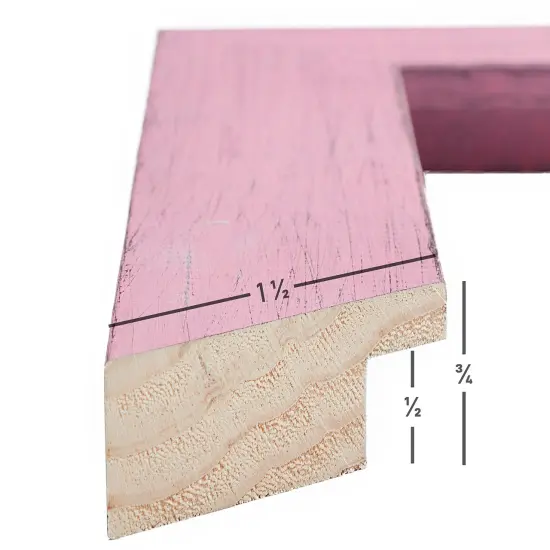 22x34 Picture Frame, Jasper 1.5 Inch Wood Moulding, Wall Display Frame for Art, Posters, or Photos by wallsthatspeak {2}