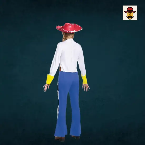 Disney Toy Story Jessie Womens Costume Jumpsuit and Hat for Themed Events {4}