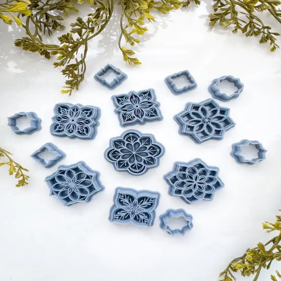 NIGHTBLOOM FLOWERS | ENCHANTED | CLAY CUTTER SETS {2}