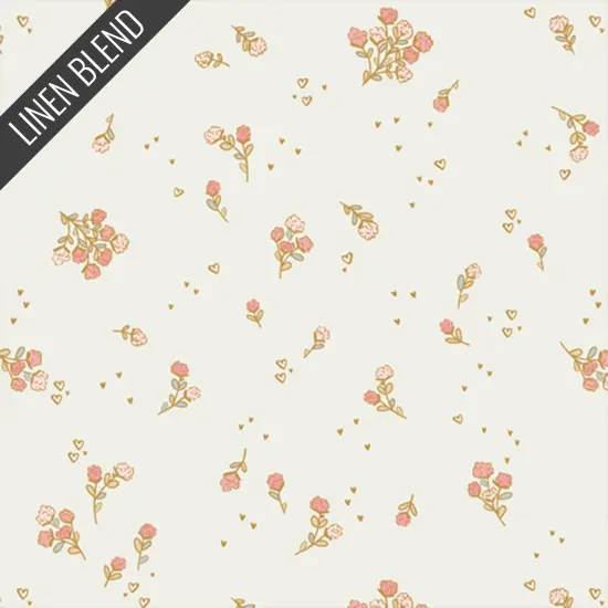 Falling in Love Linen in Sun (loll44812) | Love Letters | Becca Plymale | Art Gallery {1}