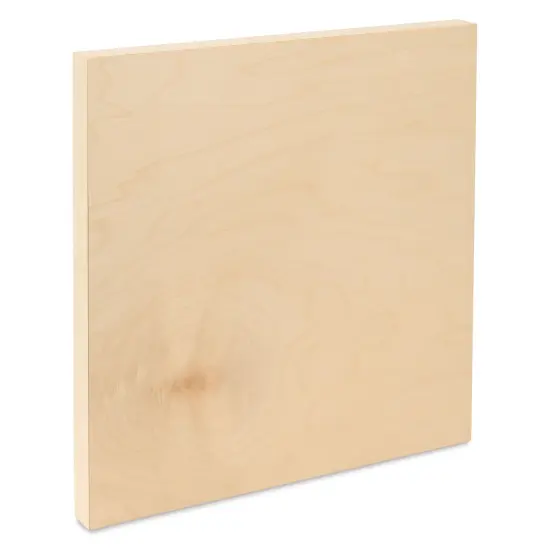 Art Boards Natural Maple Panel - 12" x 12", 1" Cradle {1}