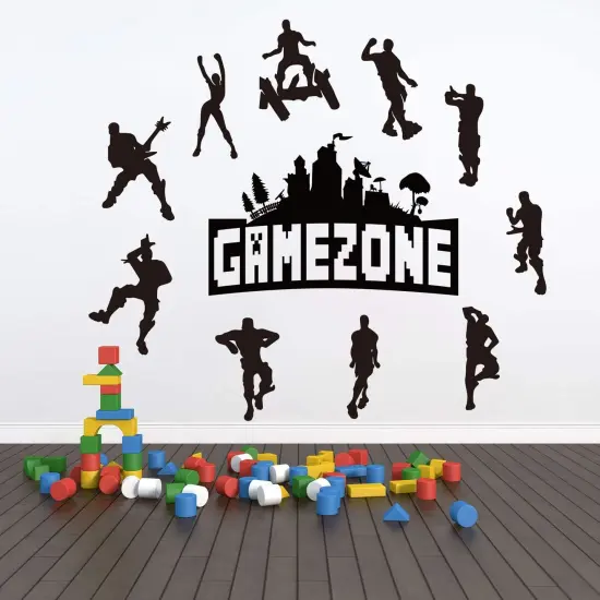Game Wall Decals for Playroom Kids {2}