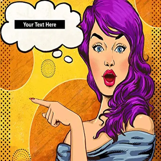 Pop Art Birthday - Edible Cake/Cupcake Party Topper!!! {1}