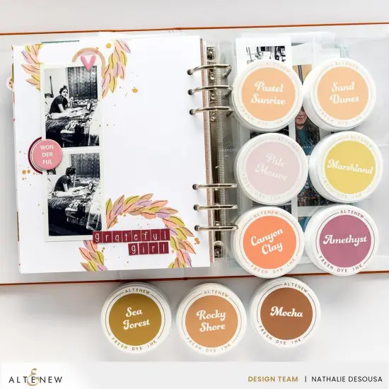 Sugarplums Fresh Dye Ink Mini Cube Set {4}