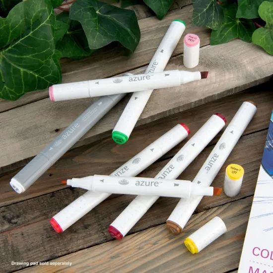 RM-906BOT | Azure&trade; 7pc Botanic Color Marker Set {3}