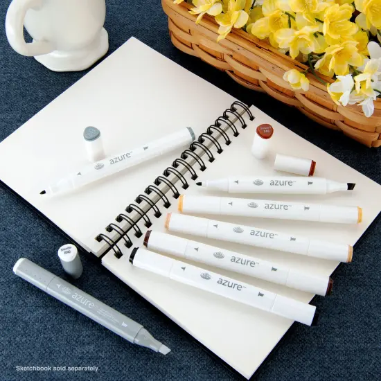 RM-909RST | Azure&trade; 7pc Rustic Color Marker Set {3}