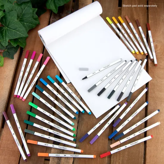 MARK-2103 | 36pc Fineliner Artist Markers {3}