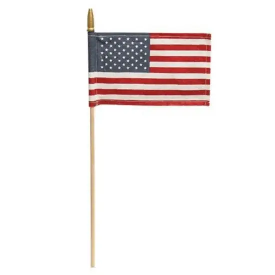14 Inch High USA Flag Pick Perfect for Holidays and Patriotic Decor {1}