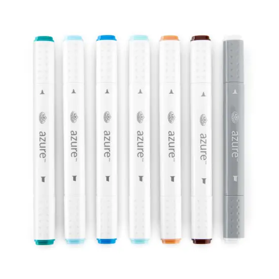 RM-911MED | Azure&trade; 7pc Meditrina Color Marker Set {2}