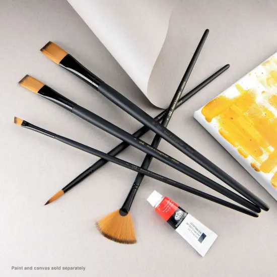 RSET-4304 | Essentials&trade; 5pc Gold Taklon Variety Brush Set 4304 {4}