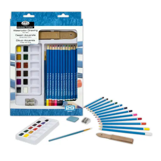 RD831 | Watercolor Drawing Art Set - 29pc {1}