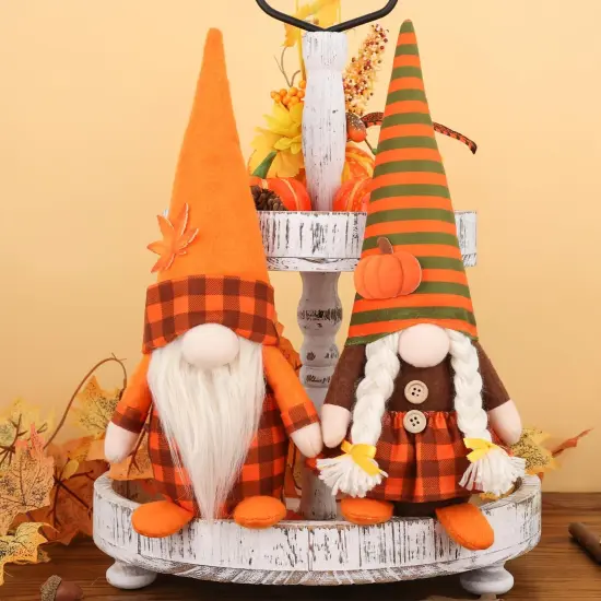 Fall Decor Fall Gnomes Decorations - Table Centerpieces {2}