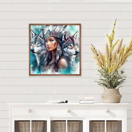 American Native Indian Diamond Painting Kits for Beginners {2}