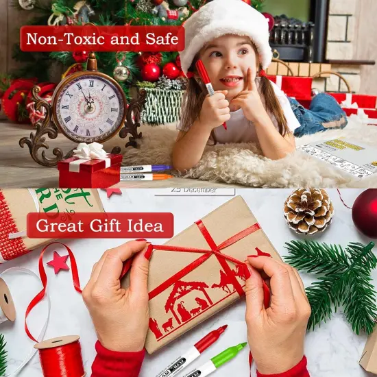 24 Colors Permanent Markers {4}