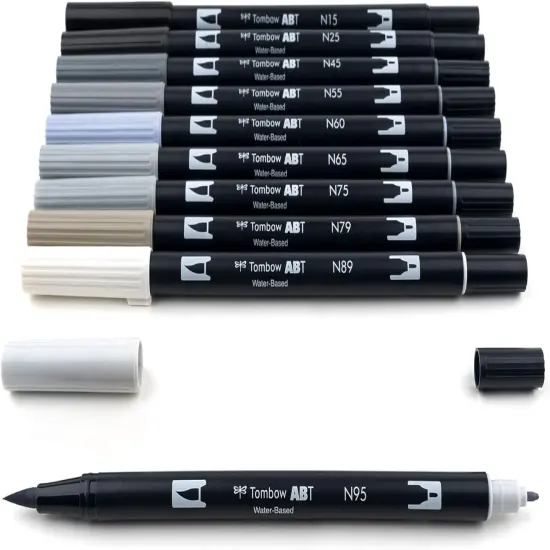 Dual Brush Pen Art Markers {3}