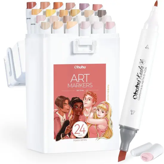 Alcohol Markers Skin Tone Marker Slim Broad and {1}
