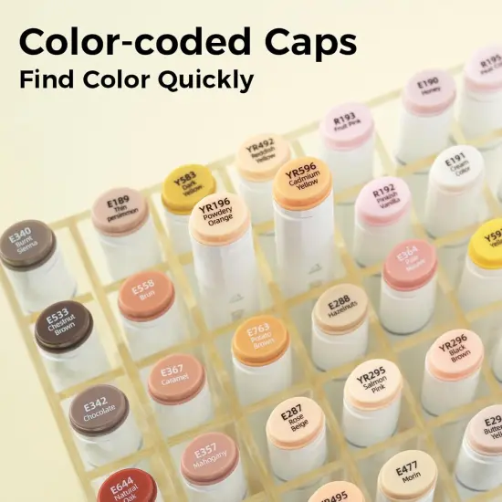 Alcohol Markers Skin Tones Double Tipped {3}