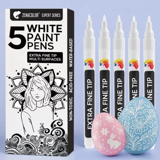 5 White Paint Pen {1}