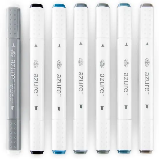 7pc Dual-Tip, Alcohol Based Marker Set {2}