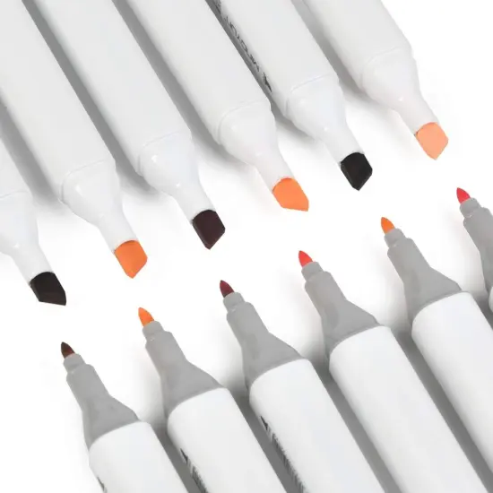 36 Colors Skin Color Markers Dual Tip {3}