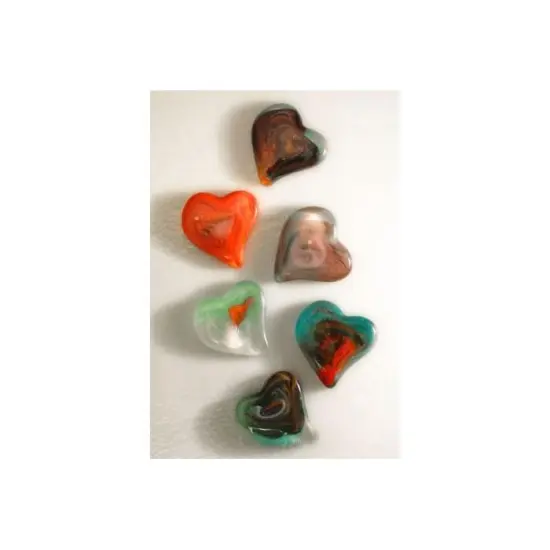 5.75" x 3.25" x 1" Two Cast-a-Cab Hearts Glass Fusing Kiln Mold {2}