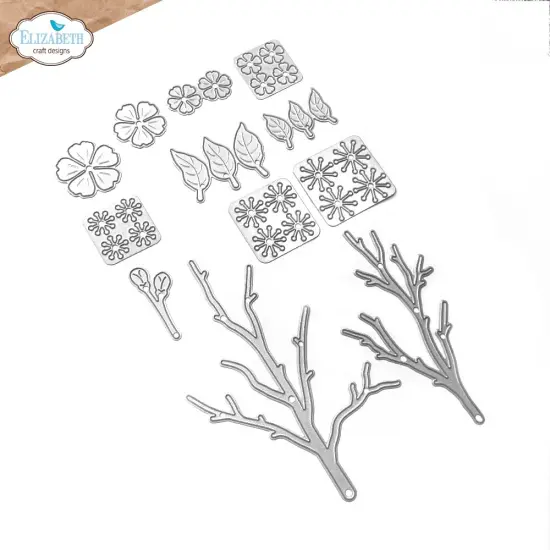 Elizabeth Craft Metal Dies-Cherry Blossom {1}
