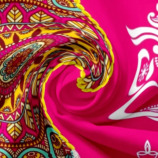 Lord Ganesh Backdrop 5x8 Feet Indian Traditional Cloth Backdrop Pooja Backdrop Indian Wall Art Photo Decor Banner Diwali Decor Wedding Backdrop Decorative Cloth Housewarming Gift {3}