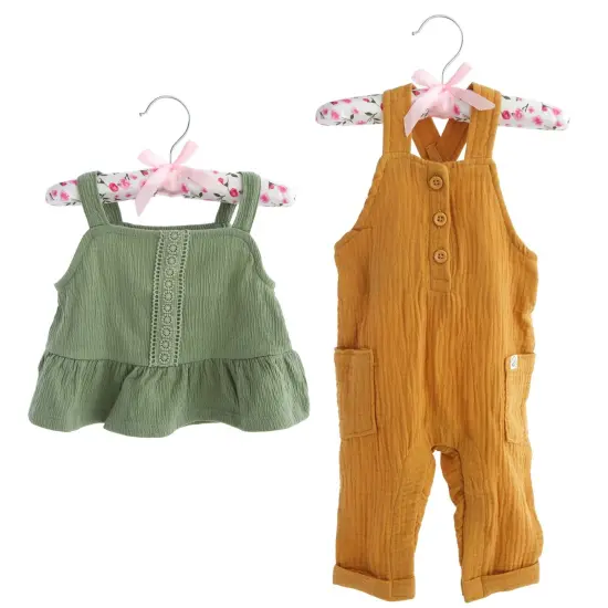 12 Pack Satin Padded Baby Hangers for Closet, Nursery, Baby Clothes, Pink Floral Design (9.5 In) {6}