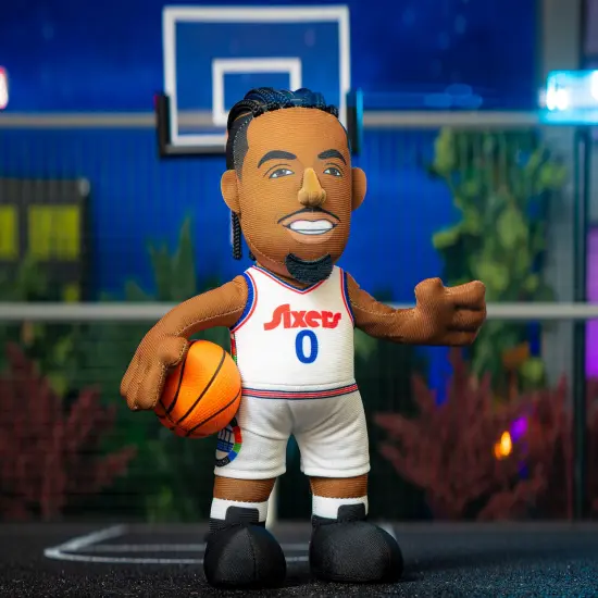 Bleacher Creatures Philadelphia 76ers Tyrese Maxey 10" Plush Figure (City Edition '24-'25) {4}