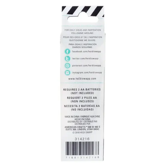 NEON LIGHTS - Heidi Swapp - WIRE - PINK - 8 FT 314216 by American Crafts {2}