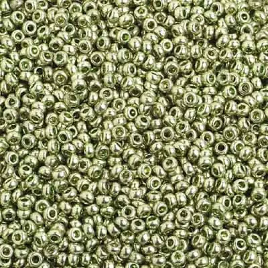 John Bead 10/0 Metallic Solgel Czech Glass Seed Beads, 500g Light Yellow {1}