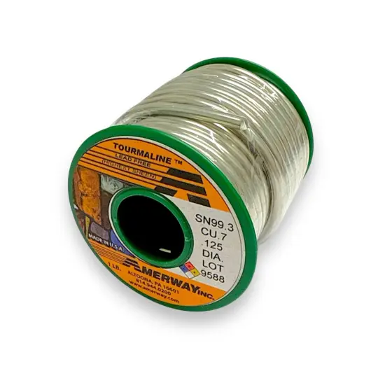 AMERWAY TOURMALINE Lead-Free Solder for Stained Glass (1 LB Spool) {1}