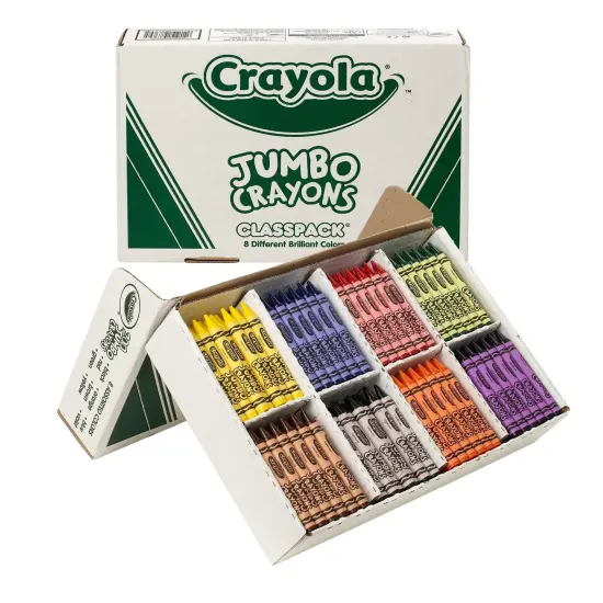 Crayon Classpack&reg;, Jumbo Size, 8 Colors, 200 Count {1}