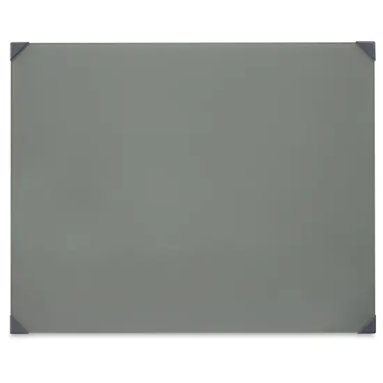 New Wave Posh Glass Tabletop Palette - 16" x 20", Gray {1}