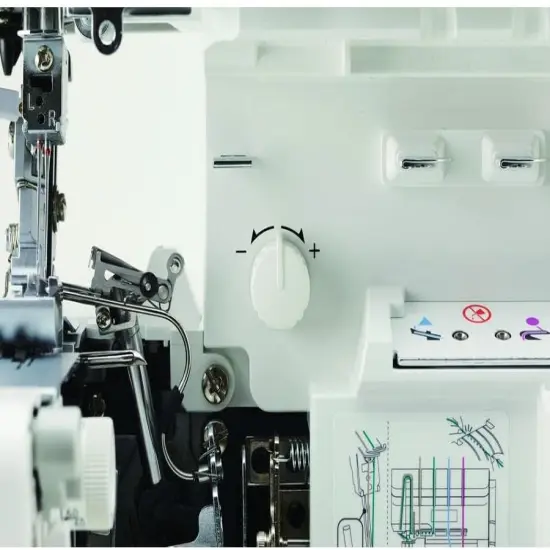 Juki MO-3000QVP Akane Air Threader Serger Machine {3}