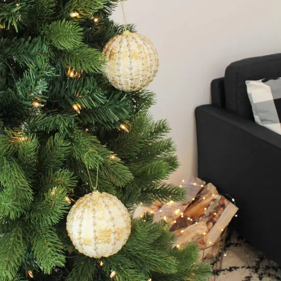 10cm Ball With Stud Accents 2 Pcs {1}