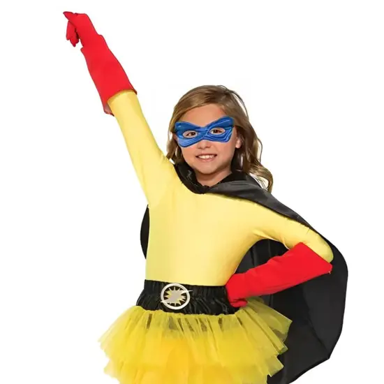 Superhero Red Gauntlet Costume Gloves Child {4}