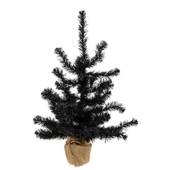 Black Tree With Burlap Base 2ft {1}
