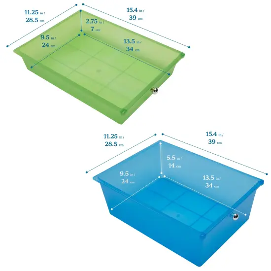 6-Drawer Mobile Organizer, Rolling Storage Cart Assorted {3}
