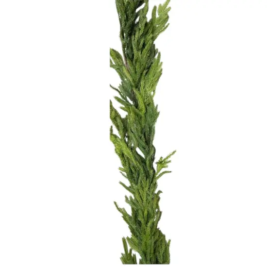 96-Inch Real Touch Norfolk Pine Garland &ndash; Elegant Greenery for Holiday Decor {2}