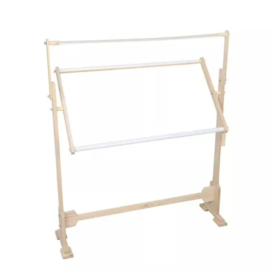 Embroidery Frame Stand Hoop Cross Stitch Sewing Needlework Rack DIY Adjustable {2}