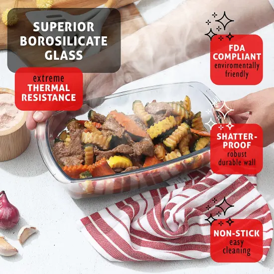 Eatex Glass Loaf Pans for Baking {4}