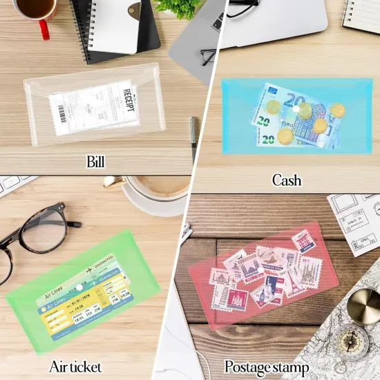 10PCS Plastic Envelopes {5}