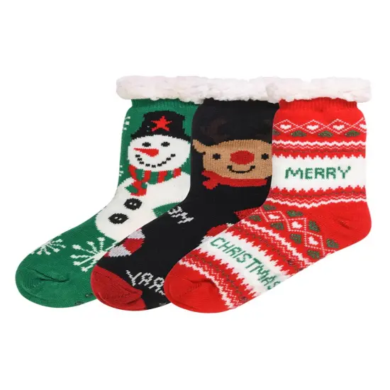 Mopas Cozy Thermal Non-Skid Socks assorted {3}