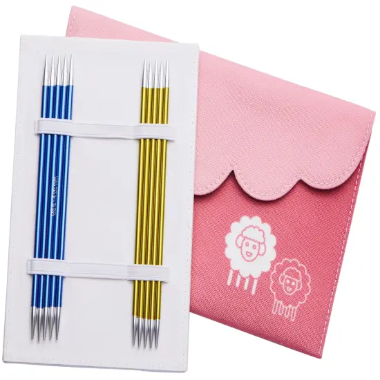 KnitPro-Zing Starter Double Point Knitting Needles Set 6"-Set Of 5 Pair {3}