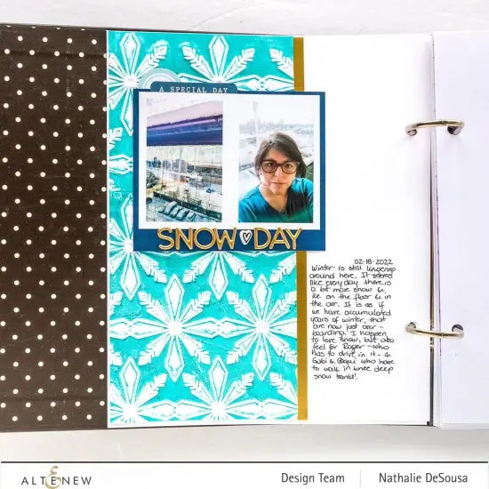 Starry Patterns 3D Embossing Folder {6}