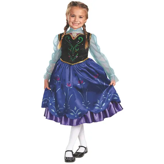 Girl's Disney Frozen Anna Costume {1}