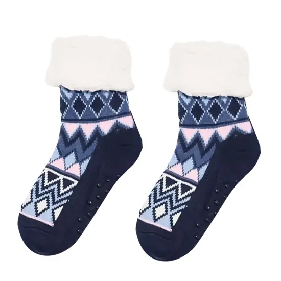 Snuggly Slipper Socks 1 Pair Assorted Color {1}