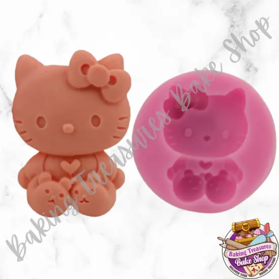Cute CatSilicone Mold #6 {1}